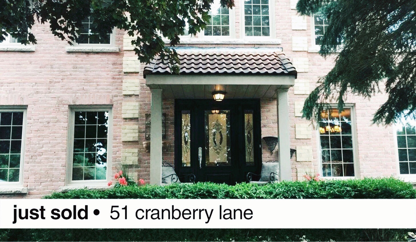 51 Cranberry Lane, Aurora just sold by Thurston Olsen Real Estate Team Toronto