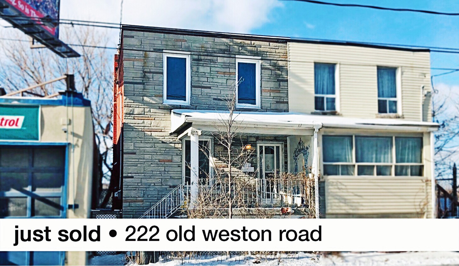 Just sold 222 Old Weston Road